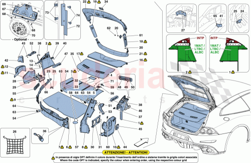 Part Diagram for Ferrari 87000900