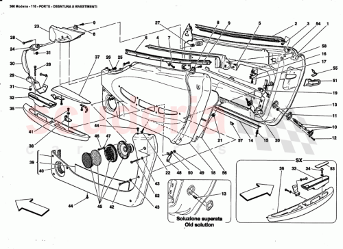 Part Diagram for Ferrari 65392800