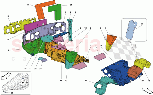 Part Diagram for Ferrari 82134000