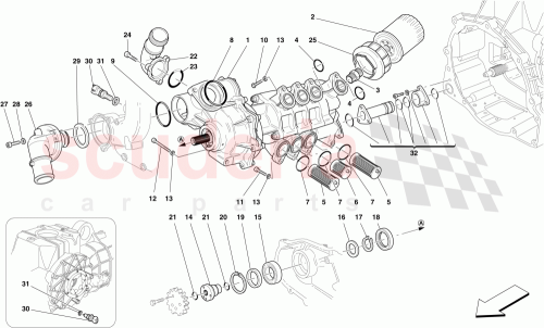 Part Diagram for Ferrari 231630