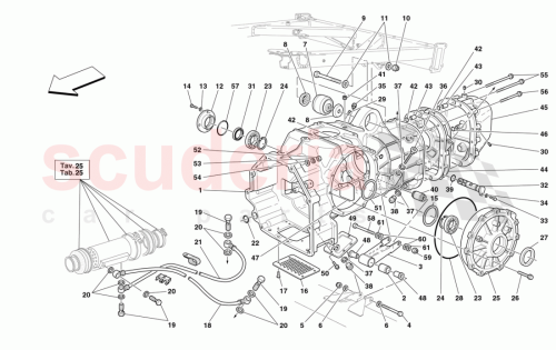Part Diagram for Ferrari 182101