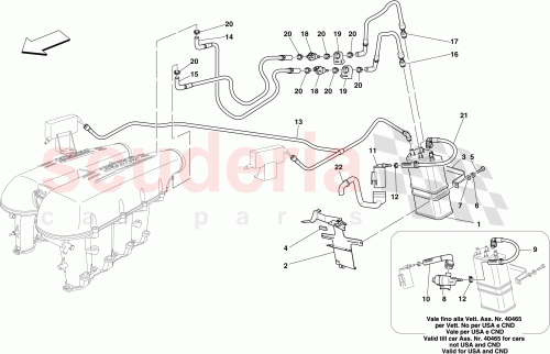 Part Diagram for Ferrari 251288