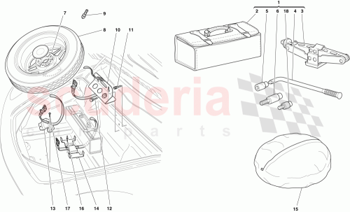 Part Diagram for Ferrari 60643400