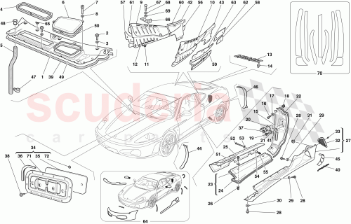 Part Diagram for Ferrari 68445300