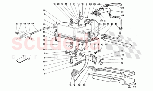 Part Diagram for Ferrari 114825