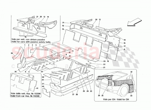 Part Diagram for Ferrari 62988400