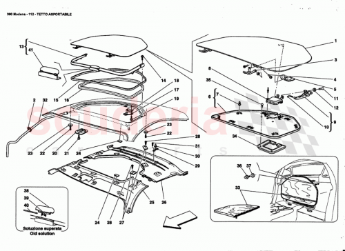 Part Diagram for Ferrari 65726211