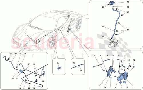 Part Diagram for Ferrari 249650