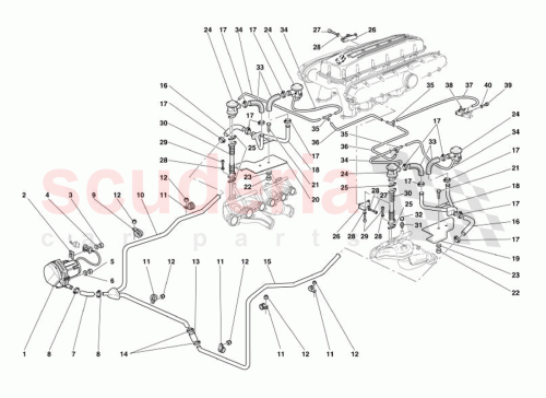 Part Diagram for Ferrari 183717
