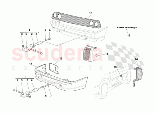 Part Diagram for Ferrari 65511400