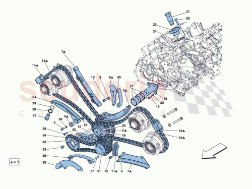 Part Diagram for Ferrari 253293