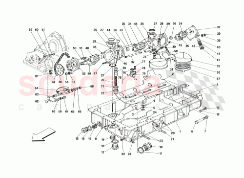 Part Diagram for Ferrari 10261860