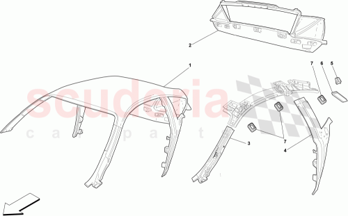 Part Diagram for Ferrari 65943500