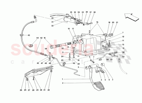 Part Diagram for Ferrari 112130