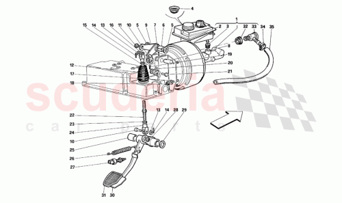 Part Diagram for Ferrari 112126