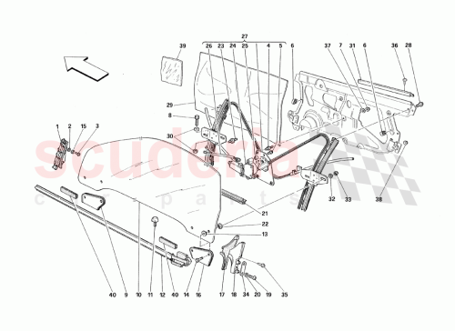 Part Diagram for Ferrari 62213000