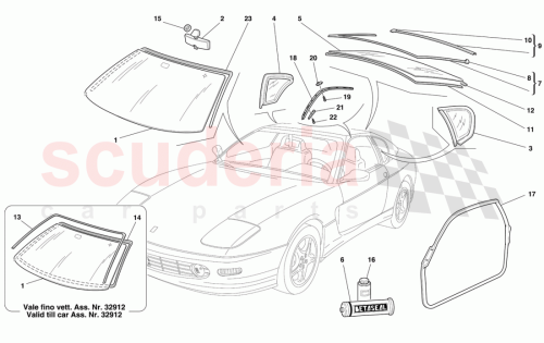 Part Diagram for Ferrari 63879300