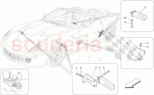 Part Diagram for Ferrari 224562