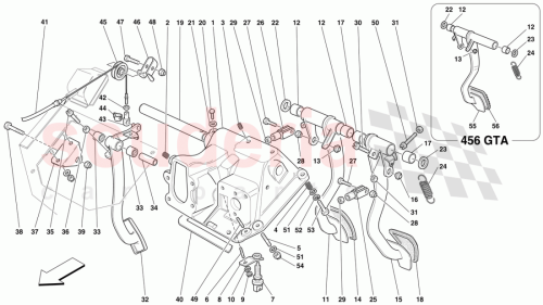 Part Diagram for Ferrari 157305