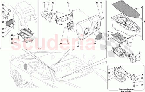 Part Diagram for Ferrari 80482700