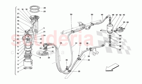 Part Diagram for Ferrari 146925