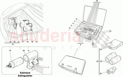 Part Diagram for Ferrari 13299377