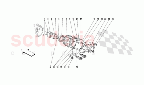 Part Diagram for Ferrari 146232