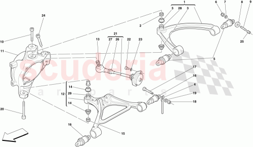 Part Diagram for Ferrari 184610