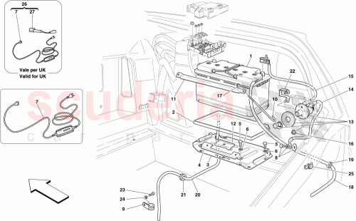 Part Diagram for Ferrari 204772
