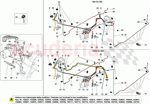 Part Diagram for Ferrari 280057