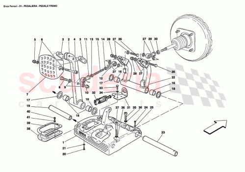 Part Diagram for Ferrari 145482