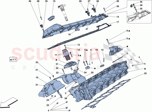 Part Diagram for Ferrari 317838