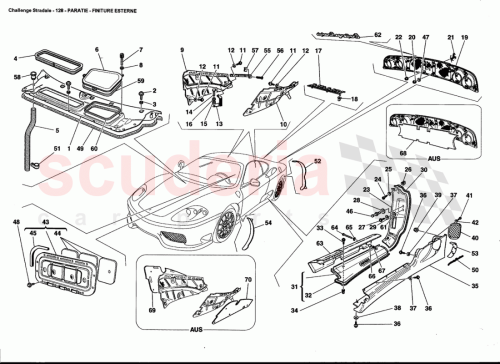 Part Diagram for Ferrari 67753800