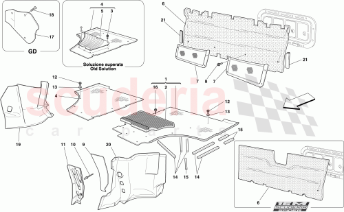 Part Diagram for Ferrari 81650300