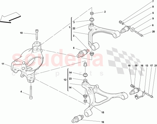 Part Diagram for Ferrari 236929
