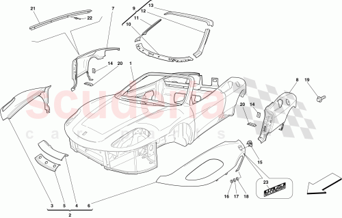 Part Diagram for Ferrari 81592811