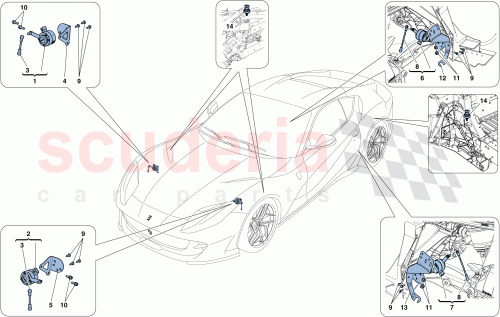 Part Diagram for Ferrari 320527