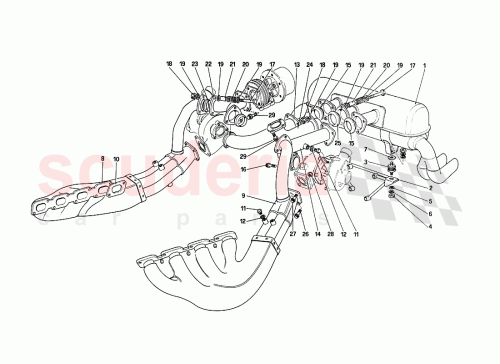 Part Diagram for Ferrari 118251