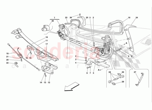 Part Diagram for Ferrari 213040