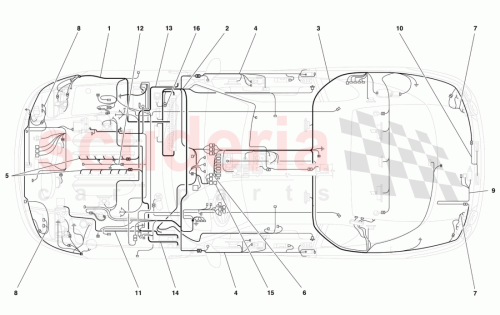 Part Diagram for Ferrari 174485