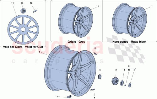 Part Diagram for Ferrari 306690