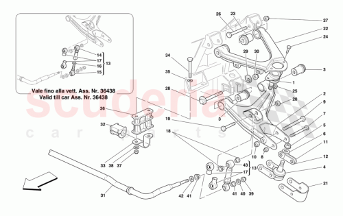 Part Diagram for Ferrari 169326