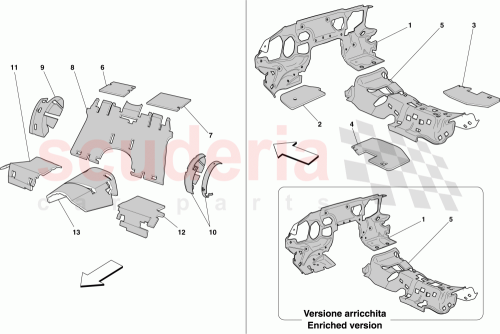 Part Diagram for Ferrari 69555200