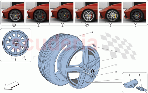 Part Diagram for Ferrari 283186