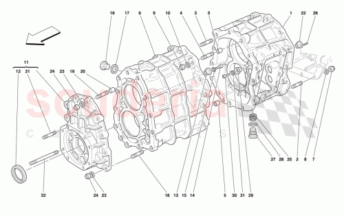 Part Diagram for Ferrari 162306