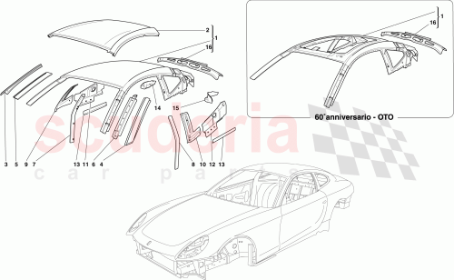 Part Diagram for Ferrari 68306911