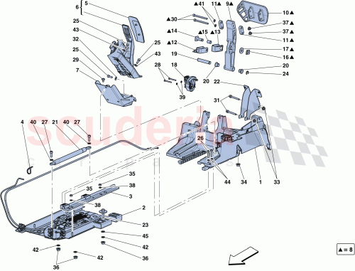 Part Diagram for Ferrari 283408