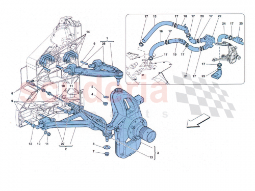 Part Diagram for Ferrari 267549