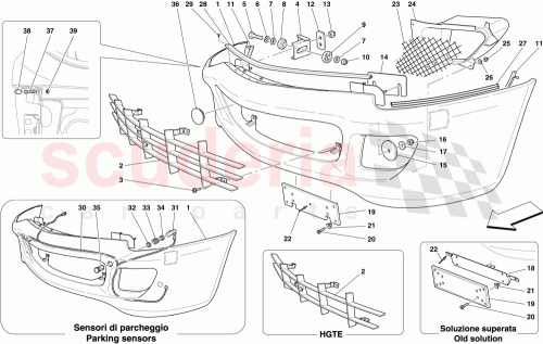 Part Diagram for Ferrari 82408600