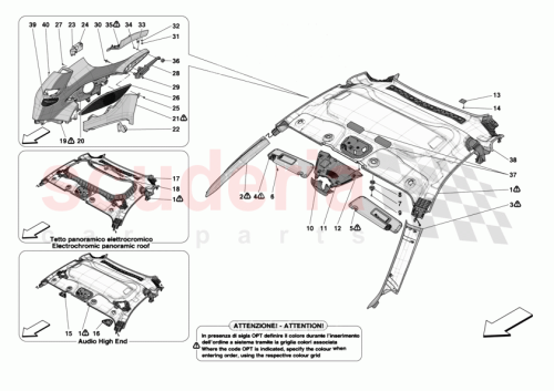 Part Diagram for Ferrari 808403